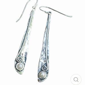 Pearly Vine Earrings